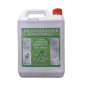 Advanced Liquid E Concentrate 5L bottle for livestock and farm use