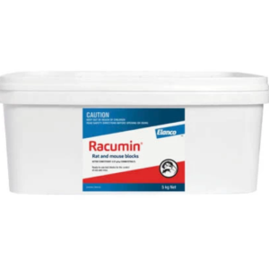 Racumin Rat and Mouse Blocks 5kg rodenticide wax bait blocks for farm rodent control