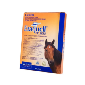 Virbac Eraquell horse worming pellets 35g box