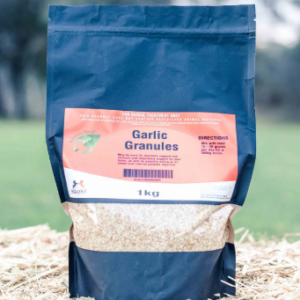 Equine Technologies Garlic Granules Powder 1kg – Natural supplement for horse health