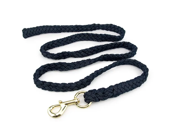 Bainbridge Rope Lead with Brass Snap 2M Blue