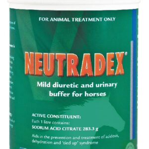 Virbac Neutradex for Horses 1L bottle – muscle recovery and hydration supplement.