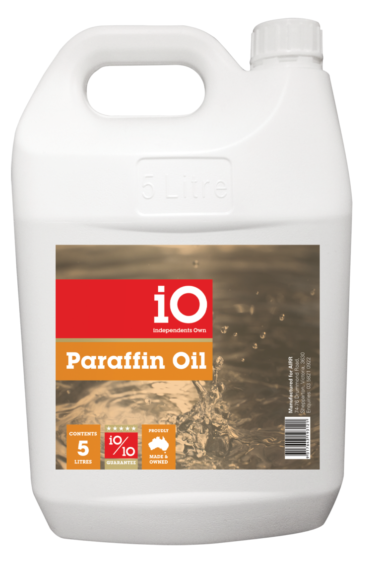 IO Paraffin Oil 5L - Mineral Oil for Horses