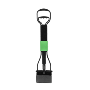 Bainbridge Collapsible Pooper Scooper with long handle and deep scoop pan