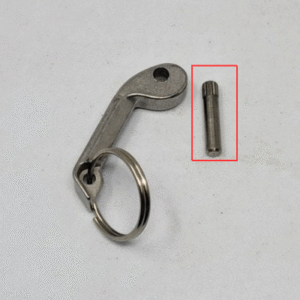 1.1/2" camlock pin designed to fit Nyglass camlock fittings