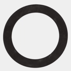 Sealing washer designed for Apex float valve, made from durable material with a smooth surface.