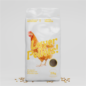 Bag of Consolidated Nutrition Layer Blend 20kg poultry feed