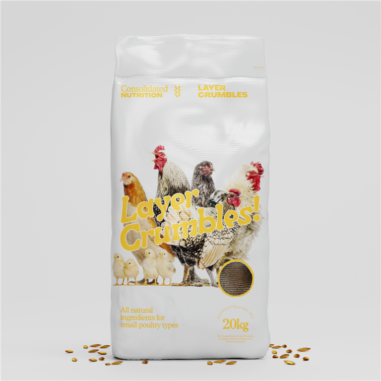 Bag of Consolidated Nutrition Layer Crumbles 20kg for laying hens