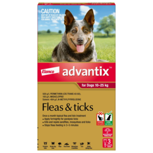 Advantix spot-on flea tick and insect treatment for dogs by Elanco