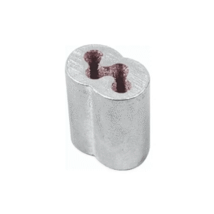 Hayes Barbed HCB Wire Crimps 50pk for joining barbed wire fencing.