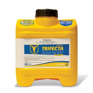Coopers Trifecta triple active drench 10L for sheep and cattle with cobalt selenium