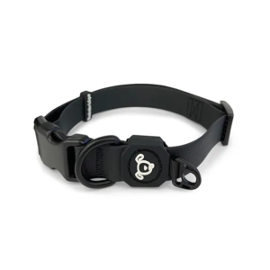 Bainbridge waterproof dog collar large coated PVC with D ring in six colours
